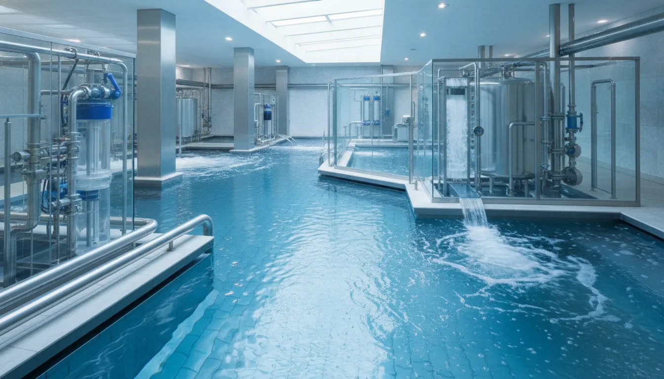 Бухарский гостиничный комплекс — Водоподготовка для SPA